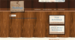 Desktop Screenshot of heritagebuildingspa.com